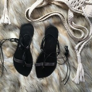 Robert Clergerie Lace up Flat Sandal ⭐️